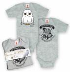 Logoshirt - Harry Potter Baby Body Set - Hogwarts & Hedwig 