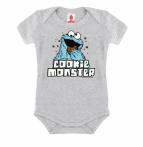 Logoshirt - Cookie Monster - Sesame Street Baby-Body Kurzarm 
