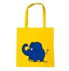 Logoshirt - Die Sendung mit der Maus - Elefant - Baumwolltasche gelb 