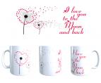 Tasse "I love you to the Moon and back" 