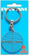 Pan Am Logo Schlüsselanhänger - Key-Ring - türkis - Lizenziertes Originaldesign 