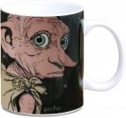 Logoshirt® Harry Potter - Dobby Is A Free Elf I Porzellan Tasse - Kaffeebecher, 300 ml I spülmaschinenfest & mikrowellengeeignet I in farbiger Geschenkverpackung I Lizenziertes Original Design 