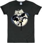 Logoshirt Batman Full Moon T-Shirt Print - Damen & Herren 