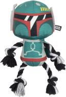 CERDÁ LIFE'S LITTLE MOMENTS - Boba Fett Dental Dog Toy Cuddly Toy Star Wars Official Licence 