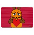 Die Sendung mit der Maus - Love - Frühstücksbrettchen - rot 