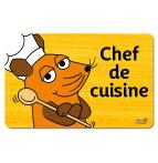 Die Sendung mit der Maus - Maus - Chef de Cuisine - Frühstücksbrettchen - gelb 