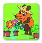 Die Sendung mit der Maus - Maus Gärtnert- Coaster 