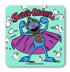 Sesame St - Super Grover - Coaster 