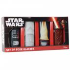 Gläser 4er Set - Star Wars (Character Torso) 