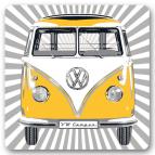 VW Collection - Untersetzer - Coaster - Bulli gelb 