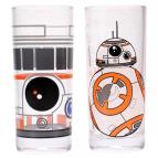 Star Wars Trinkgläser - 2er Set - "BB-8" 