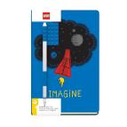 LEGO Imagine - Notizbuch mit Gelstift 14x3x21,5 cm 