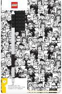 LEGO Minifigures - Notizbuch mit Gelstift 14x3x21,5 cm 