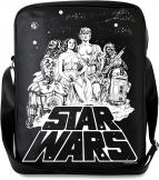 Logoshirt®️ Star Wars Helden Umhängetasche lizenziertes Originaldesign 