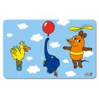 Die Sendung mit der Maus - Fliegen - Frühstücksbrettchen - hellblau 