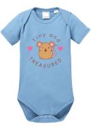 Babybody aus Biobaumwolle -- Tiny and Treasured 