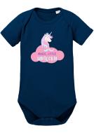 Babybody aus Biobaumwolle -- Magic Unicorn 
