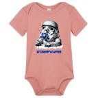 Babybody aus Biobaumwolle -- Stormpooper 