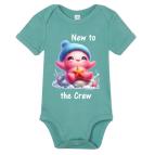 Babybody aus Biobaumwolle -- New to the Crew Seestern 