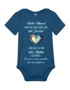 Babybody aus Biobaumwolle -- Hallo Mama 
