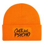 Beechfield Original Patch Beanie - Cute but Psycho 