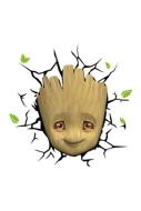 Marvel 3D LED Leuchte Baby Groot Face 3D 