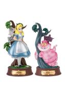 Alice im Wunderland Mini Diorama Stage Statuen 2-er Pack Candy Color Special Edition 10 cm 