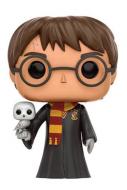 Harry Potter POP! Movies Vinyl Figur Harry with Hedwig 9 cm 