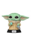 Star Wars The Mandalorian POP! TV Vinyl Figur Grogu w/ Cookie 9 cm 