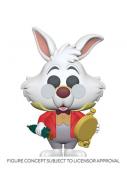 Alice im Wunderland POP! Disney Vinyl Figur White Rabbit w/Watch 9 cm 