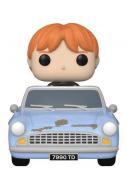 Harry Potter - Chamber of Secrets Anniversary POP! Rides Vinyl Figur Ron w/Car 15 cm 