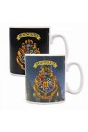Harry Potter Tasse mit Thermoeffekt Hogwarts Crest 
