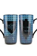 Game of Thrones Latte-Macchiato Tasse mit Thermoeffekt Winter Is Coming 