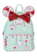 Disney by Loungefly Rucksack Mini Minnie Holiday Peppermint Ornaments 