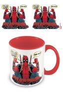Deadpool Coloured Inner Tasse 2 Thumbs 