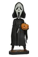 Scream Head Knocker Wackelkopf-Figur Ghost Face with Pumpkin 20 cm 