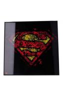 Superman Crystal Clear Picture Wanddekoration Superman 32 x 32 cm 