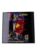Superman Crystal Clear Picture Wanddekoration The Death of Superman 32 x 32 cm 