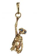 E.T. - Der Außerirdische Anhänger für Lumos Bettelarmband E.T. (vergoldet) 