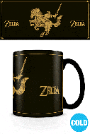 Legend of Zelda Tasse mit Thermoeffekt Map 