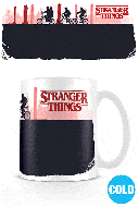 Stranger Things Tasse mit Thermoeffekt Upside Down 