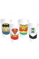 Justice League Schnapsgläser 4er-Pack 