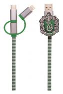 Harry Potter Hogwarts Scarf 3-in-1-Kabel Slytherin 