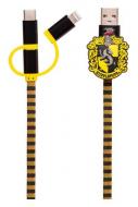 Harry Potter Hogwarts Scarf 3-in-1-Kabel Hufflepuff 