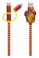 Harry Potter Hogwarts Scarf 3-in-1-Kabel Gryffindor 