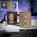 Guardians Of The Galaxy Tasse mit Thermoeffekt Groot 