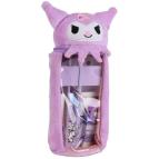 Hello Kitty Kuromi Plüsch-Federmäppchen mit Schreibset 