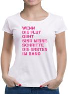 Langeoog - Wenn die Flut geht - Damen Shirt 