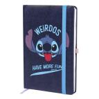Lilo & Stitch Notizbuch A5 Weirdos have more Fun 