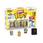 Minions Bitty POP! Vinyl Figuren 4er-Pack Roller Skating Stuart 2,5 cm 